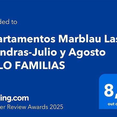 Apartamentos Marblau Las Alondras-Julio Y Agosto Solo Familias Gandia Luaran gambar